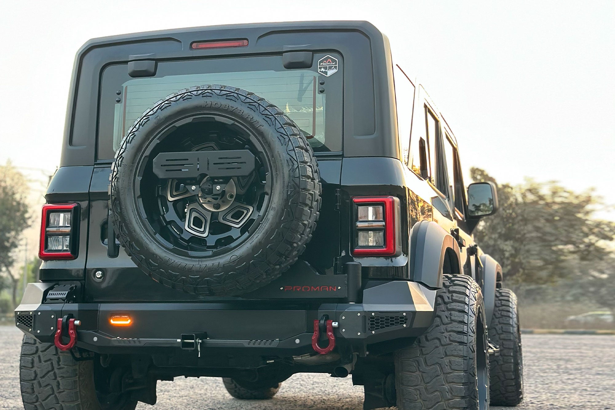 Thar Roxx Proman Metal Rear Bumper